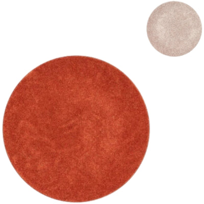 Daan Bugholz Dekoteller Melamin Glanz Orange Goldfarben 28 cm 2 sortiert | 18 Stück