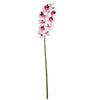 Kunstblume Phalaenopsis weiß rosa 86 cm | 12 Stück
