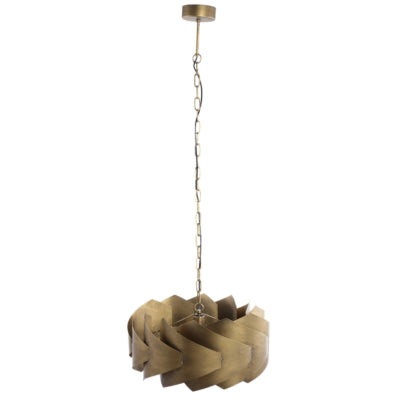 Ptmd Hängelampe Arix messingfarben 52 cm | 2 Stk