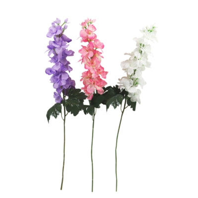 Künstliche Blume Rittersporn 77 cm 3 sortiert | 48 Stück