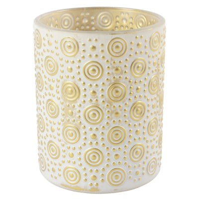 Countryfield Teelichthalter Hailey L Creme 12,5 cm | 12 Stück