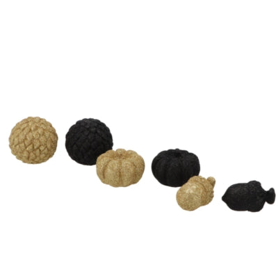 Daan Benthout Statue Jingle goldfarben schwarz 6 cm 6 sortiert | 24 Stück