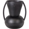 Woood Vase Siep Metall schwarz 43 cm | 2 Stk