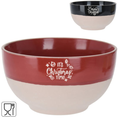 Weihnachtsschale 490 ml 2-fach sortiert | 12 Stück