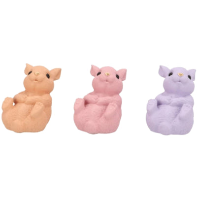 Daan Kromhout Statue Hasenbauch Pastell 12 cm 3 sortiert | 12 Stück
