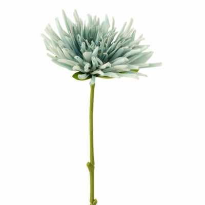 J-line Kunstblume Chrysantheme hellblau 40 cm | 24 Stück