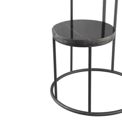 Ptmd Beistelltisch Hilde Marmor 81 cm | 2 Stk