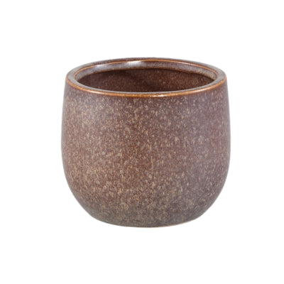 Ptmd Blumentopf Freja xs braun 11 cm | 12 Stück