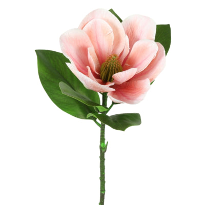 Countryfield Kunstblume Magnolie rosa 65 cm | 12 Stück