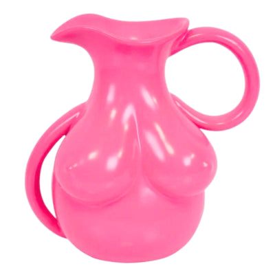 Housevitamin Vase Krug Brüste rosa 18 cm | 6 Stück