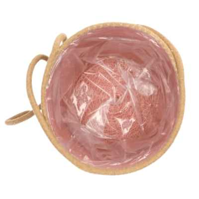 Daan Bugholz-Hängekorb Tripoli rosa 16 cm | 10 Stück