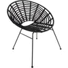 Lesli Wohnstuhl Vero Schwarz 77 cm | 4 Stück