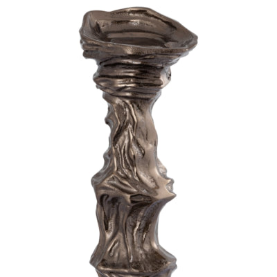 Ptmd Kerzenhalter Fleur Aluminium bronzefarben m 77 cm | 2 Stk