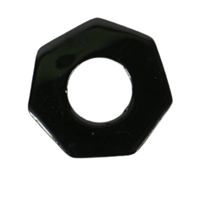 Stjernsund Kerzenring Loua schwarz glänzend 5,5 cm | 48 Stück