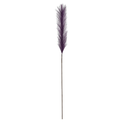 Countryfield künstliche Zweigfedern lila 112 cm | 24 Stück