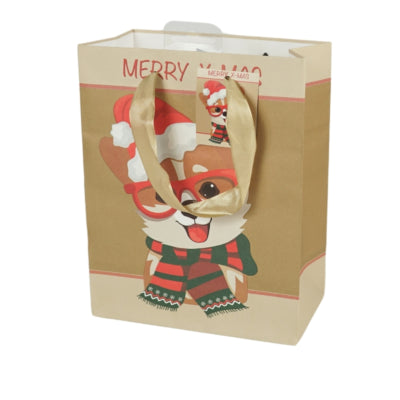 Geschenkverpackung Frohe Weihnachten 23 cm | 48 Stück