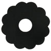 Stjernsund Kerzenring Loua Blume schwarz matt 9,3 cm | 48 Stück