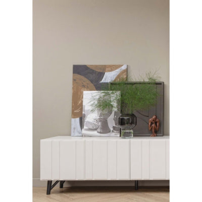 Holzvase Jaxx schwarz transparent 26 cm | 6 Stück