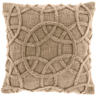 Einzigartiges Wohnkissen Everon Taupe 45 x 45 cm | 6 Stück