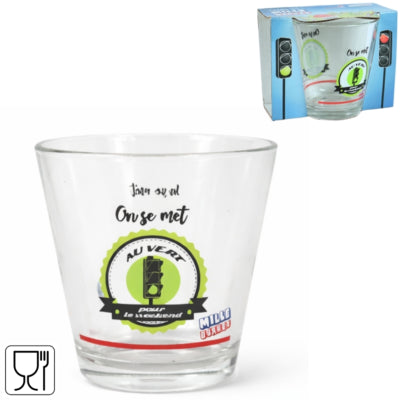 Dujardin Mille Bornes Trinkglas B 200 ml | 24 Stück