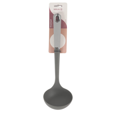 Sola Suppenlöffel grau 33 cm | 48 Stück