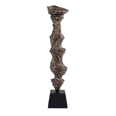 Ptmd Kerzenhalter Fleur Aluminium bronzefarben m 77 cm | 2 Stk