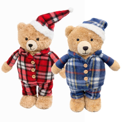 Deko-Teddybär 30 cm 4-fach sortiert | 16 Stück
