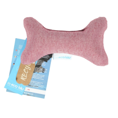 Love Story Spielzeug Knochenhund rosa 23 cm | 12 Stück