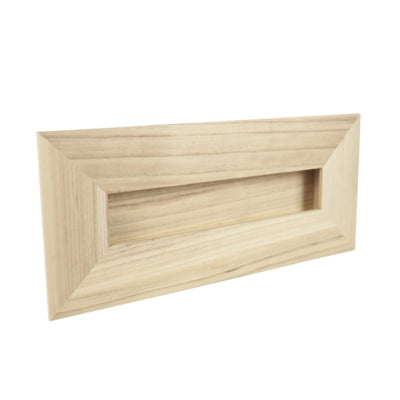 Wanddekoration Holz natur 51,5 cm | 15 Stück