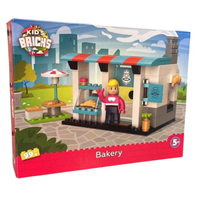 Kindersteine ​​Bausteine ​​Bäckerei 99-teilig | 6 Stück