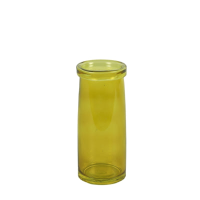 Countryfield Vase Tube Missy S Ockergelb 19 cm | 12 Stück