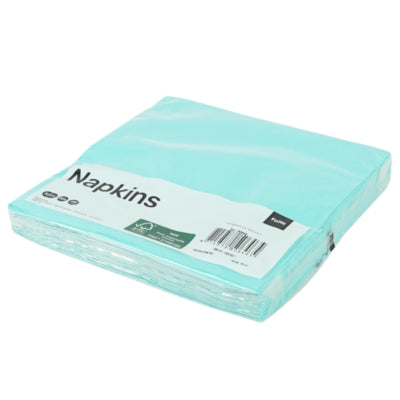 Folat Servietten blau 33 x 33 cm 3 Lagen 20 Stück | 24 Stück