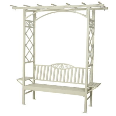 (r) Gartenbank Barolo Aluminium Beige 210 cm