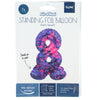 Folat Folienballon stehend 0 Farbspritzer 41 cm | 20 Stück
