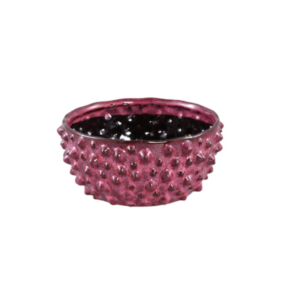 Ptmd Blumentopf Marel Dots Lila S 19,5 cm | 4 Stück
