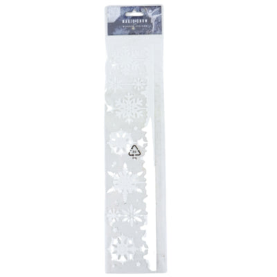Fensteraufkleber Schneeflocke 40 cm | 24 Stück