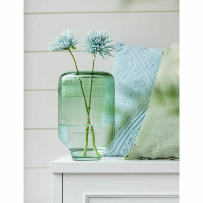 J-line Kunstblume Chrysantheme hellblau 40 cm | 24 Stück