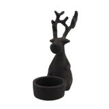 Daan Bugholz-Teelichthalter Dobra schwarz 14 cm | 9 Stück - afbeelding 1