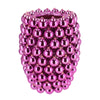 Daan Bugholzvase Weihnachtskugel Fuchsia 33 cm | 2 Stk