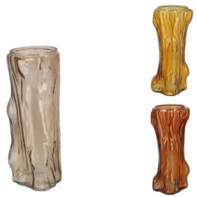 Daan Bugholzvase Baum braun 14 cm 3 sortiert | 12 Stück