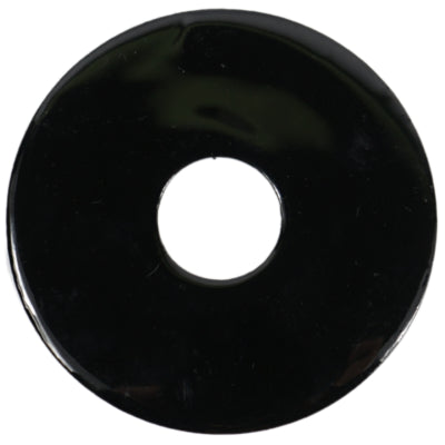 Stjernsund Kerzenring Loua schwarz glänzend 9cm | 24 Stück