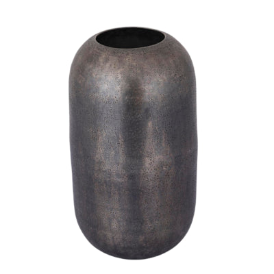 Ptmd Vase Yourne m Aluminium grau 30 cm | 8 Stück