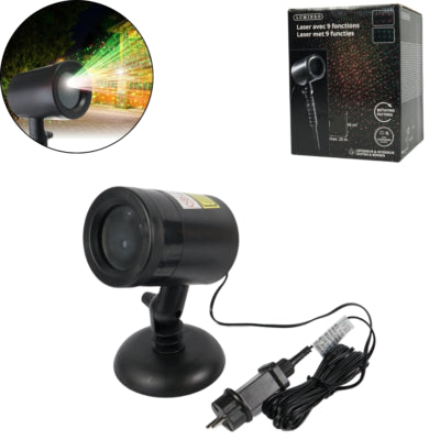 Lumineo (r) Laserprojektor IP44 EU-Stecker 40 cm VE10 | 10 Stück