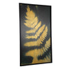 Wandpaneel Loro Farnblatt grün goldfarben 100 cm | 2 Stk