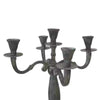 Kerzenständer klassisches Aluminium Antik-Look 40 cm | 2 Stk