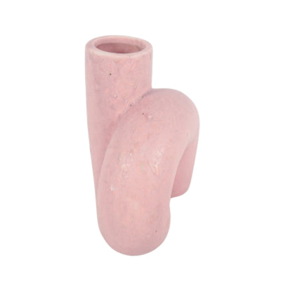 Vase Twist rosa 11,5 cm | 16 Stück