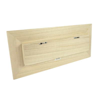 Wanddekoration Holz natur 51,5 cm | 15 Stück