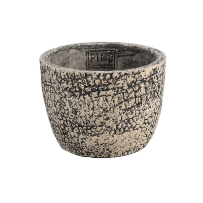 Ptmd Blumentopf Jerell s braun 12 cm | 12 Stück