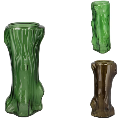 Daan Bugholzvase Baum grün 19 cm 3 sortiert | 12 Stück