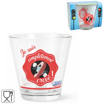 Dujardin Mille Bornes Trinkglas c 200 ml | 24 Stück